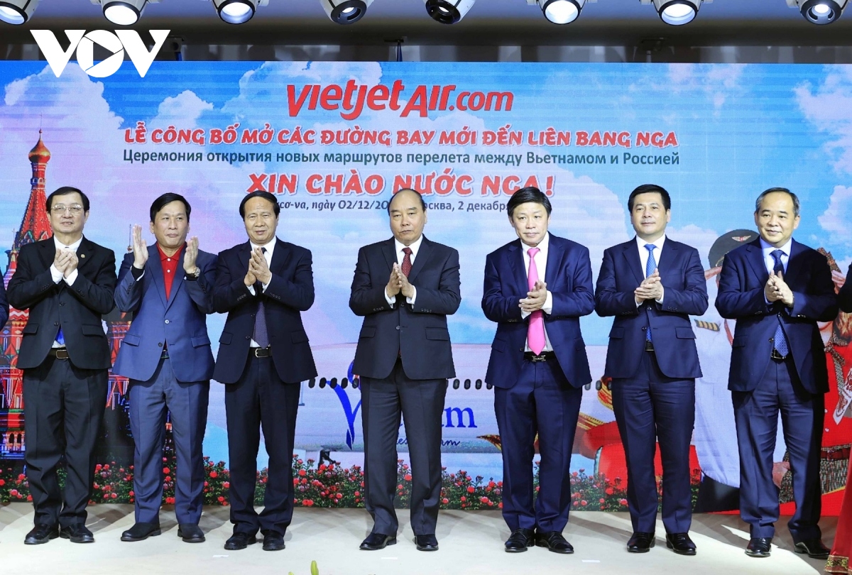Vietjet Air launches direct air routes to Russia